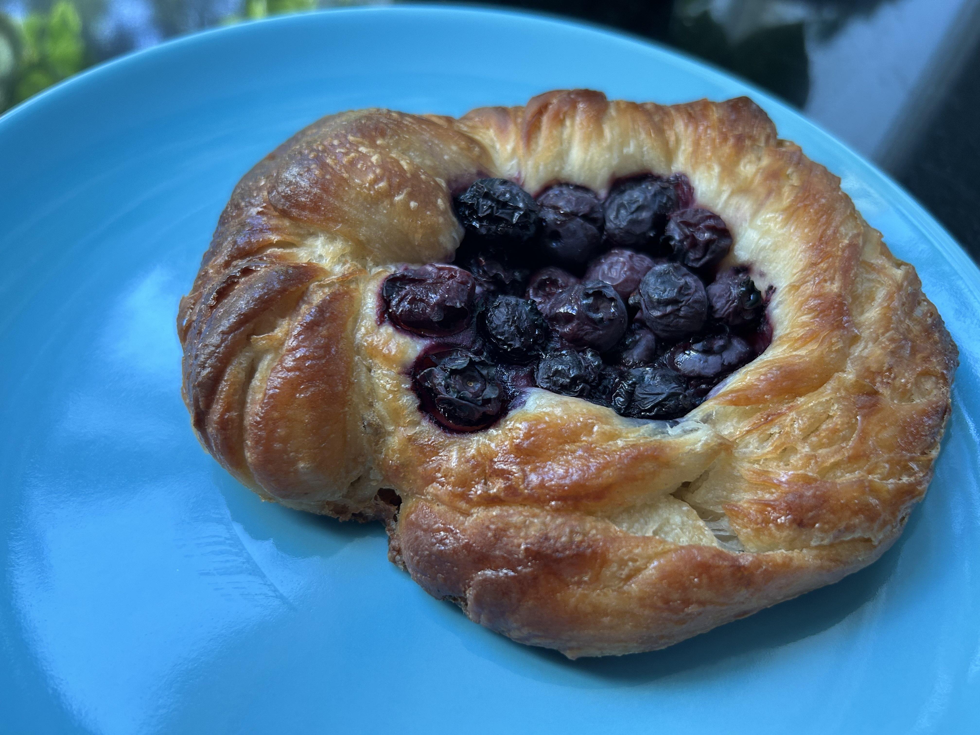 Blueberry Lemon Sourdough Danish