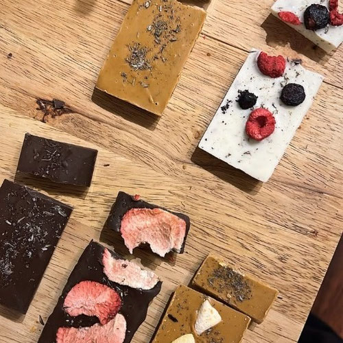 Lavender Chocolate Small Bars, 4 Flavor Options