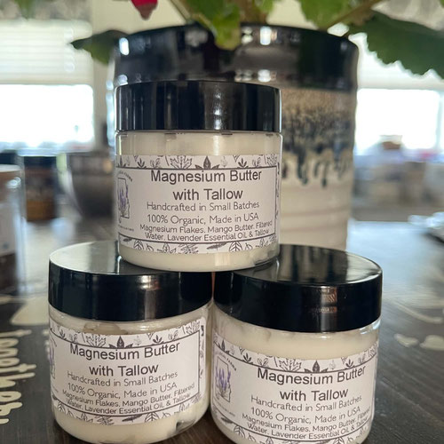 Magnesium with Tallow Lotion from J & C Local Farms — Huntsville Food Hub