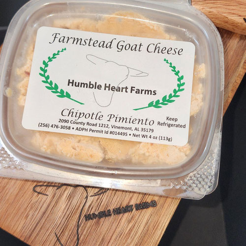Chipotle Pimiento Goat and Cow Cheese Mix