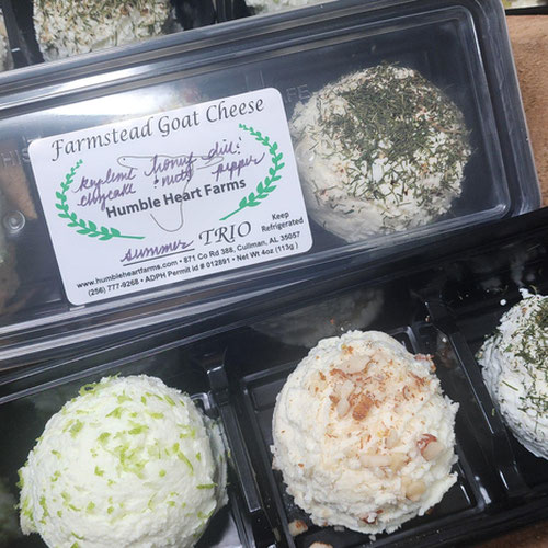Summer Goat Cheese Trio from Humble Heart Farms — Huntsville Food Hub