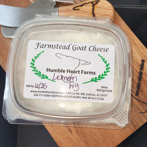 Lemon Fig Goat Cheese