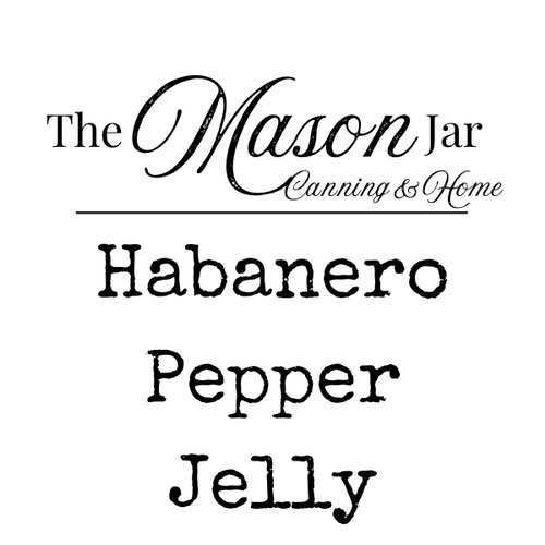 Pepper Jelly - Habanero