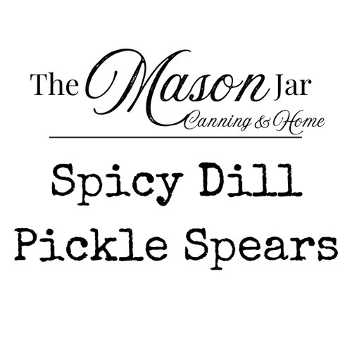 Pickles - Spicy Dill Spears