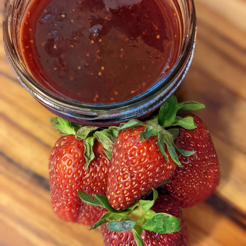 Strawberry Lavender Preserves