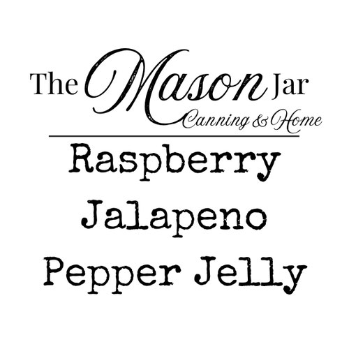 Pepper Jelly - Raspberry Jalapeno from The Mason Jar - Canning & Home LLC — Huntsville Food Hub