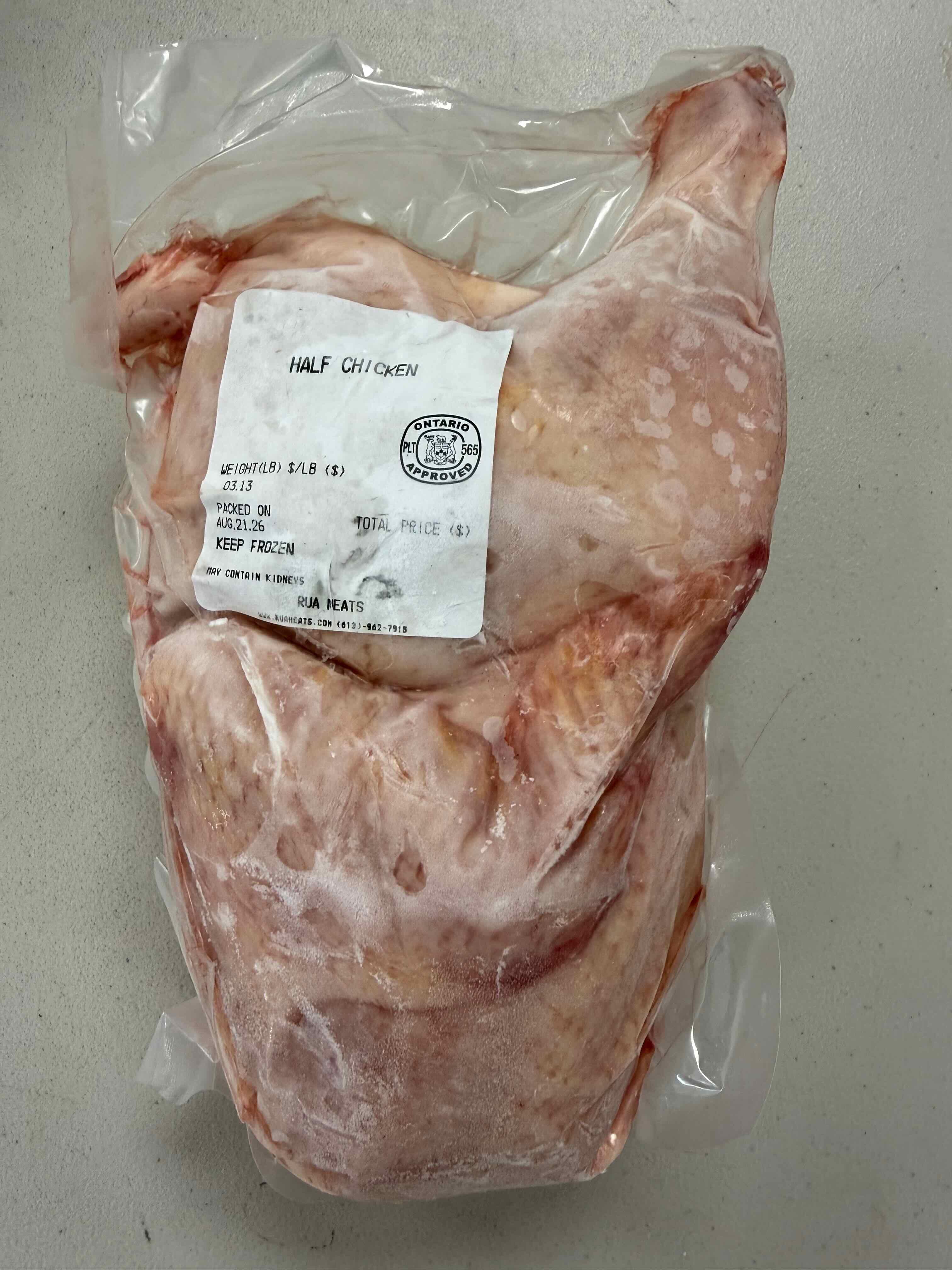 Half Chicken