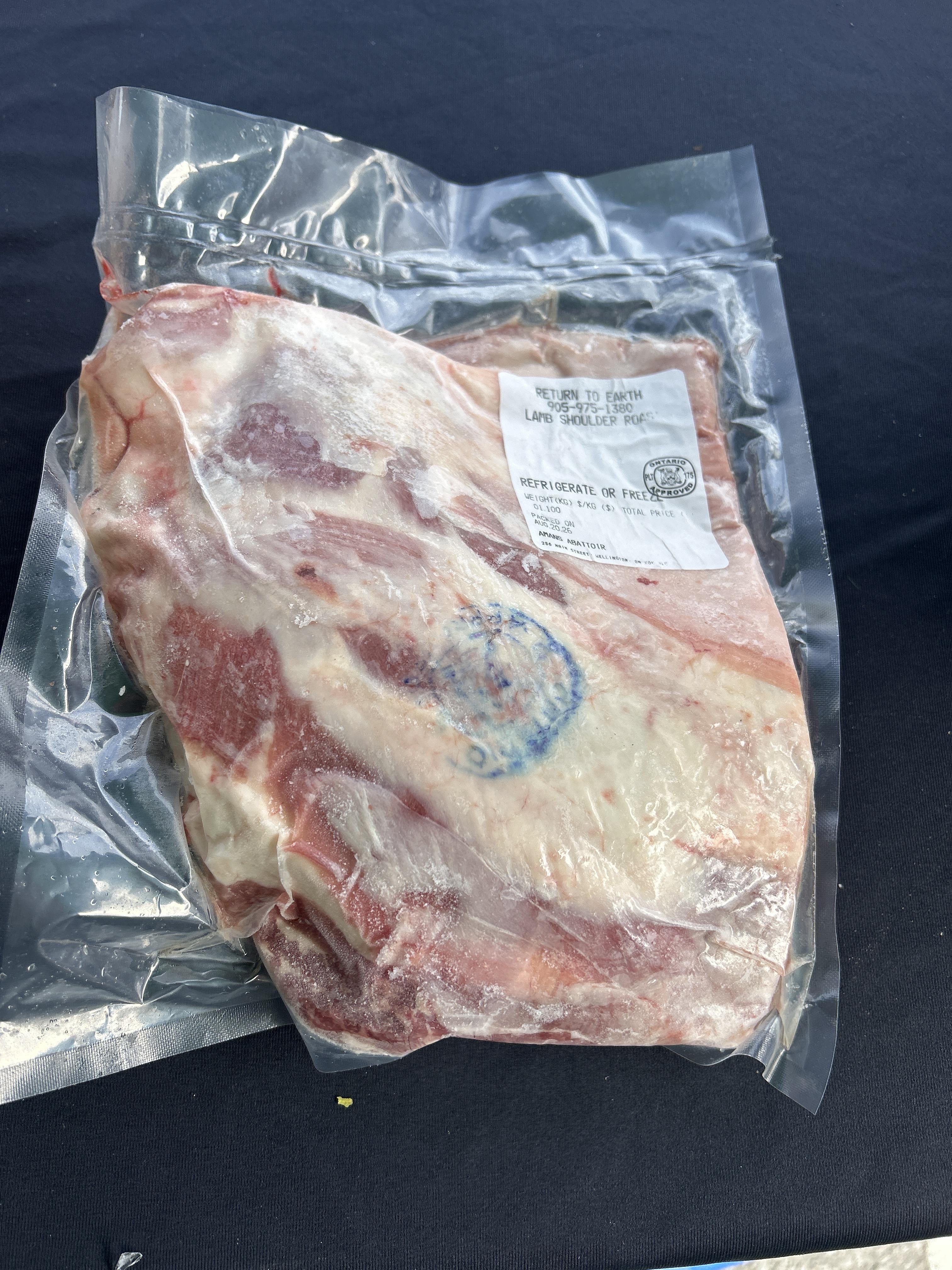 Lamb shoulder roast