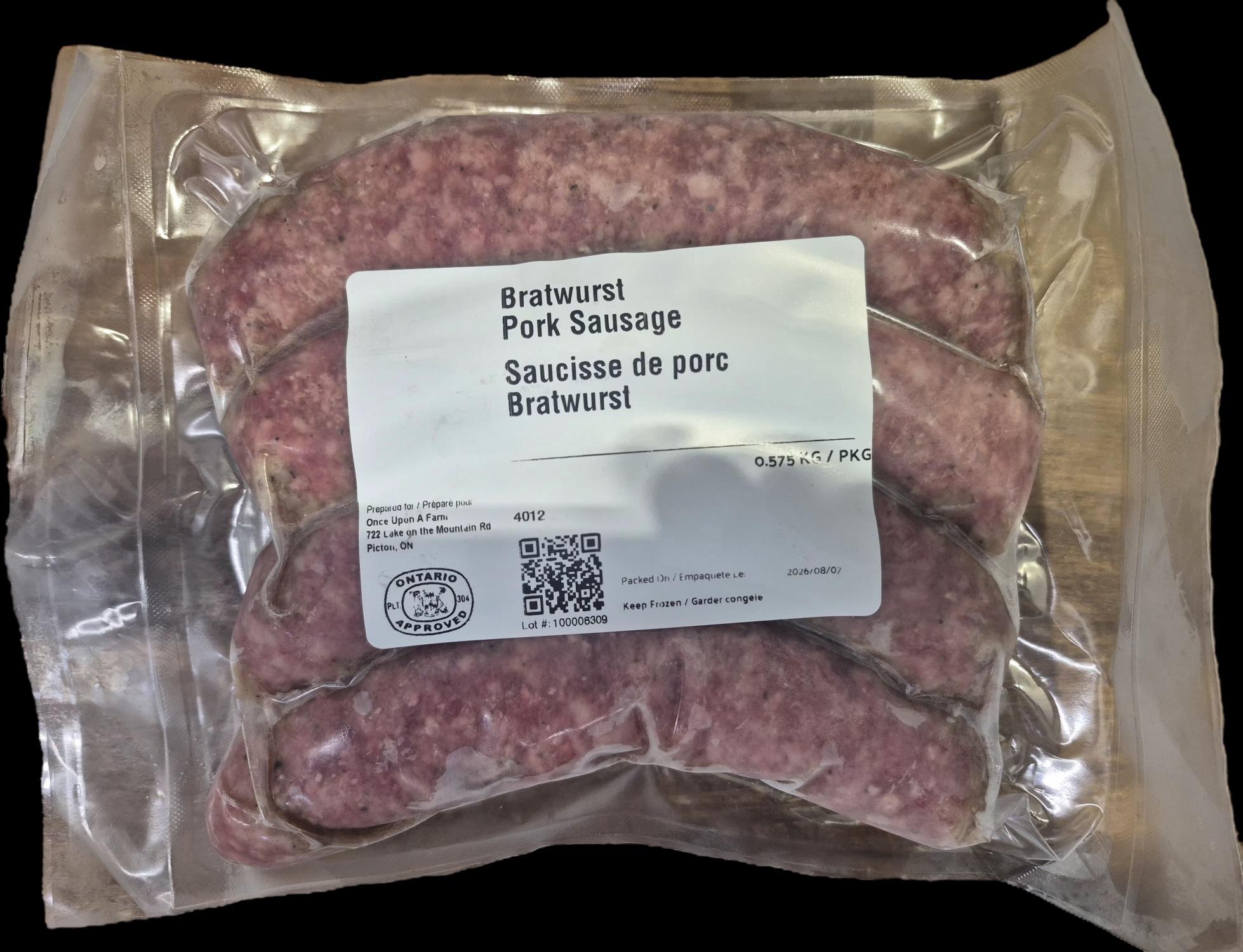 Bratwurst Pork Sausage