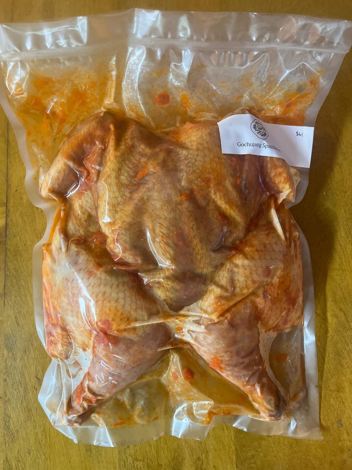 Chicken - Spatchcock Gochujang (Frozen)