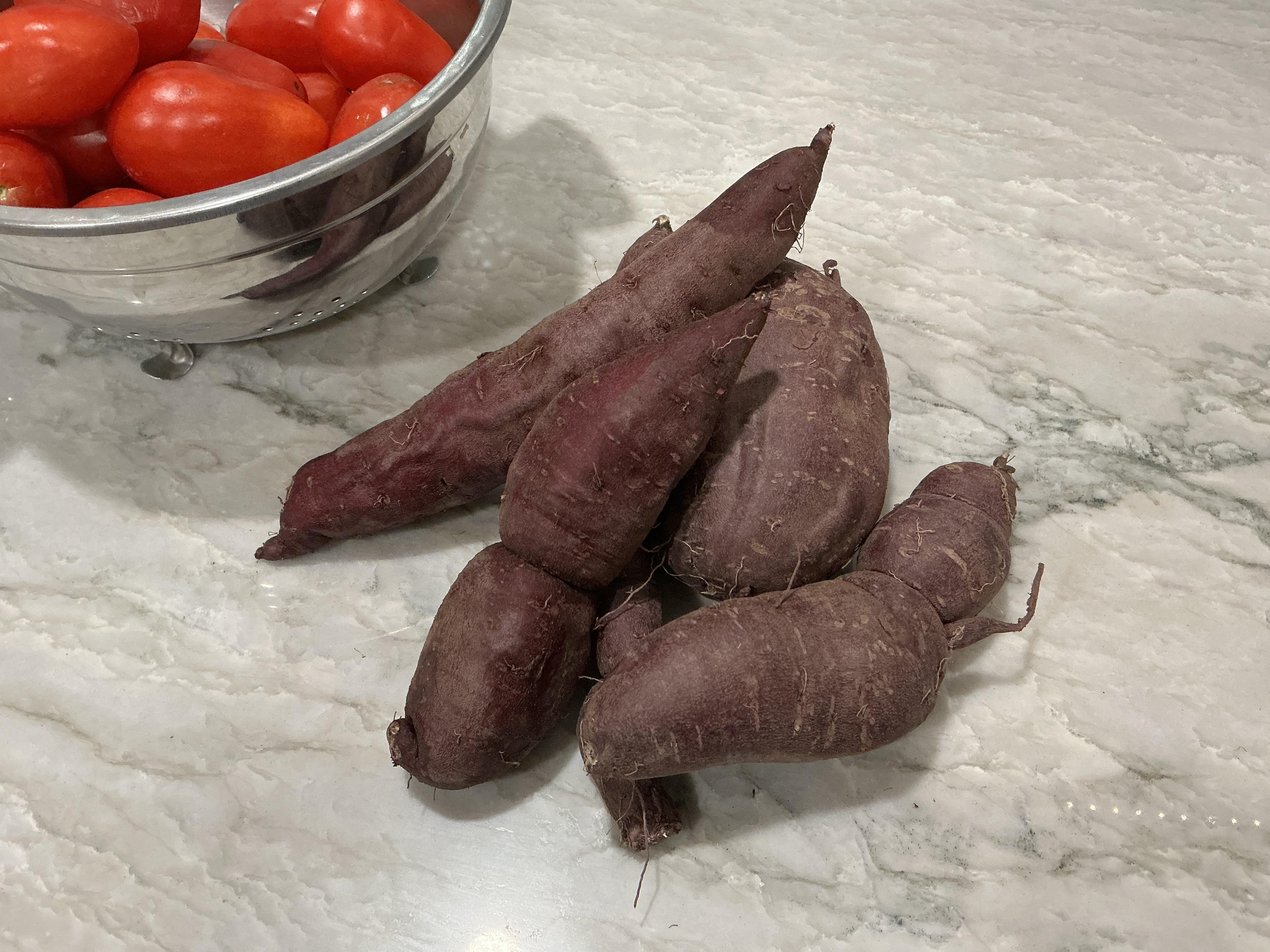 Certified Organic Sweet Potatoes - Purple