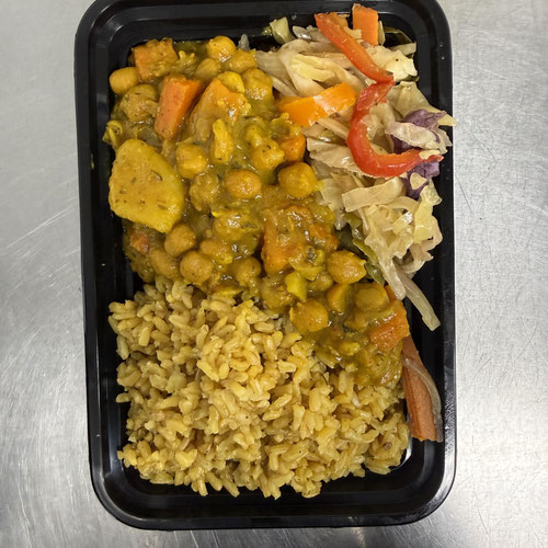 Chickpea curry meal - Vegan, Vegetarian from Henry’s Family Farm — Huntsville Food Hub