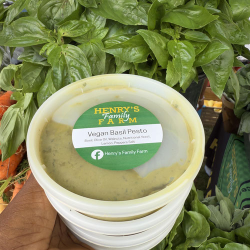 PESTO Sauce  8oz from Henry’s Family Farm — Huntsville Food Hub