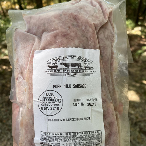 Mild | Whole Hog Gourmet Ground Pork | Heritage Breed from Short Creek Homestead — Huntsville Food Hub