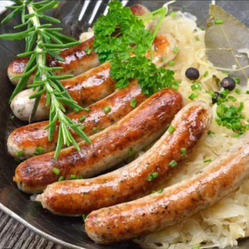 Nuremberg Style Bratwurst, Pasture-Raised, 4 per pack