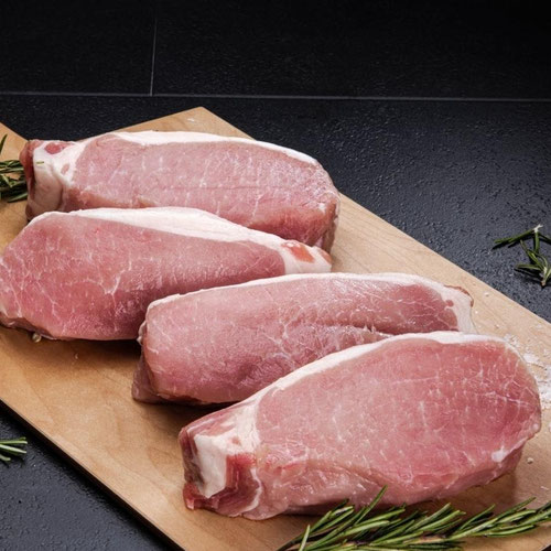 Pastured Pork Chops, Boneless, 2 per pack