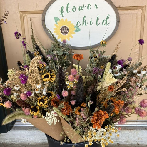 Dried Floral Bouquet from Flower Child Maysville — Huntsville Food Hub