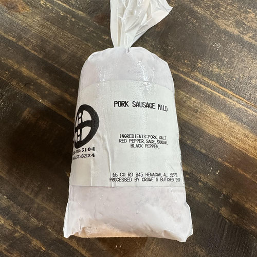 Mild Pork Sausage Tube, 1 lb.