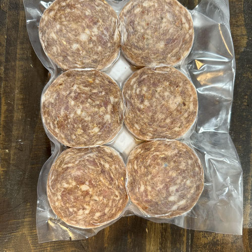 Hot Pork Sausage Patties, 6 per pack