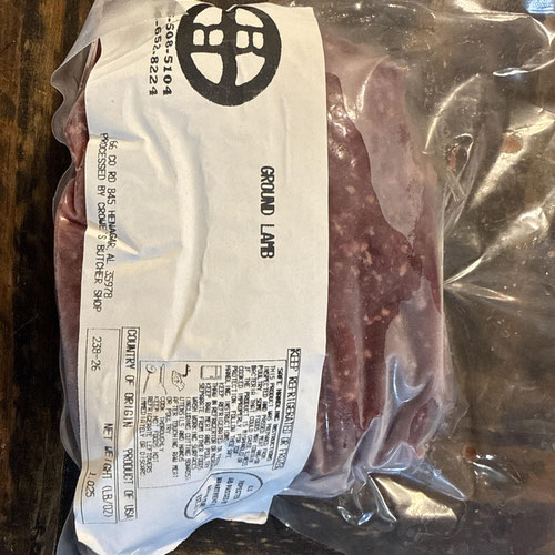 Ground Lamb from Rapid River USDA Beef and Pork — Huntsville Food Hub