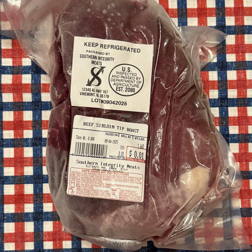 Sirloin Tip Roast, Approx. 1.5lbs