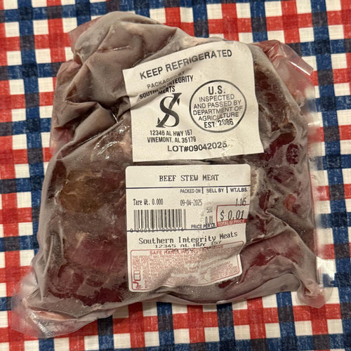 Beef Stew Tips from Stegall Farms — Huntsville Food Hub