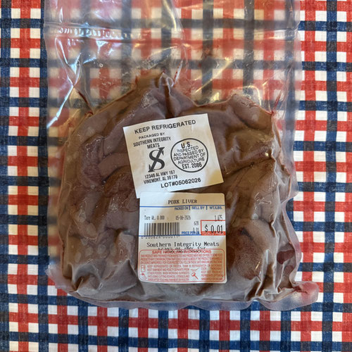 Pork Liver from Stegall Farms — Huntsville Food Hub