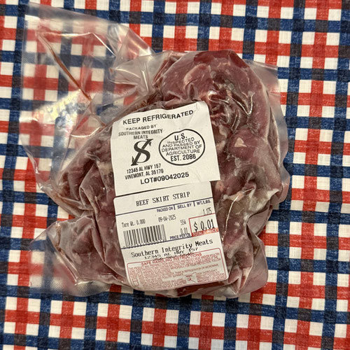 Beef Skirt Strips