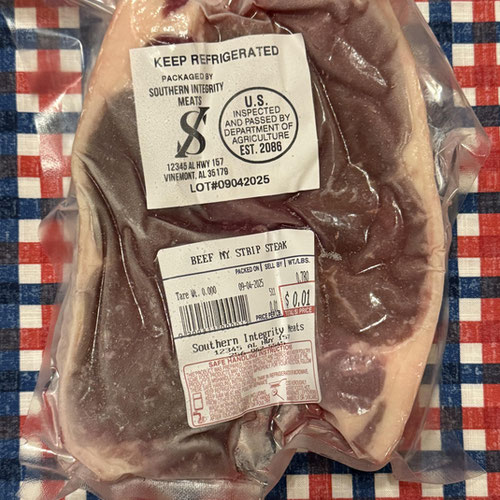 New York Strip Steak