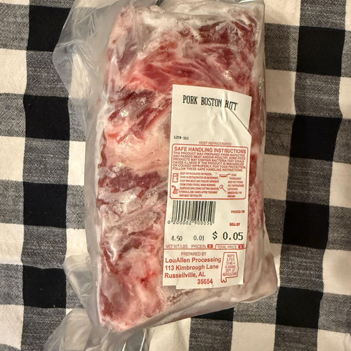 Boston Butt from Stegall Farms — Huntsville Food Hub