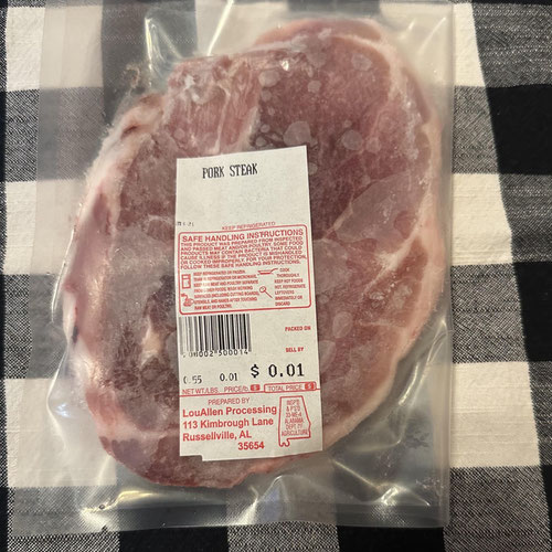 Pork Steak, Approx. 2 per pack