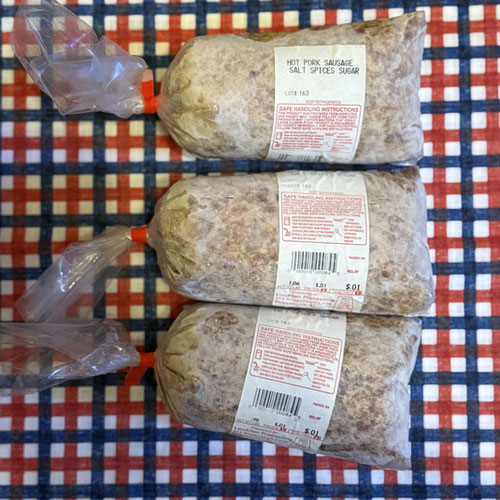 Hot Sausage Bundle, 3 lbs.