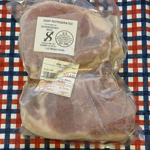 Bone-In Pork Chops, Approx. 2.7 lbs.