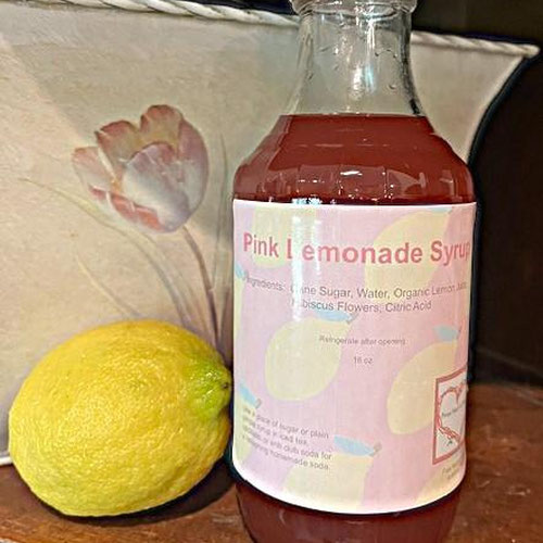 Pink Lemonade Syrup from Free Hearts Farm — Huntsville Food Hub