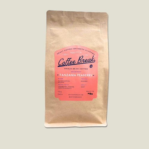 Tanzania, Kilimanjaro (Peaberry) - 12oz Coffee Beans