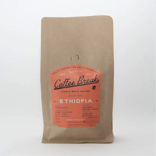 Ethiopia, Sidama - 12oz Coffee Beans