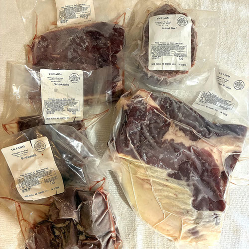 BBQ Beef Box, Grass-Fed/Finished, Approx. 6.5 lbs.
