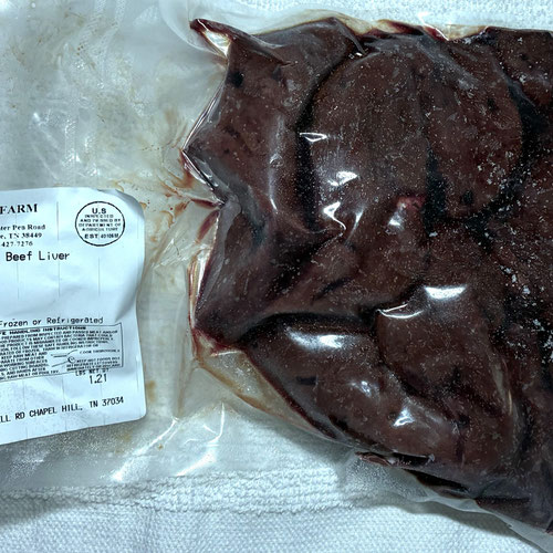 Beef Liver, Grass-Fed/Finished, Approx. 1 lb.