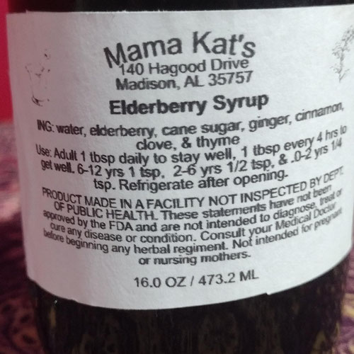 Elderberry Syrup (Foraged)