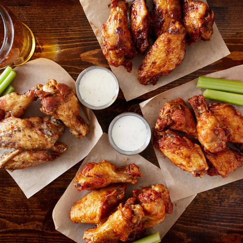 Pasture Raised Chicken Wing Party Style