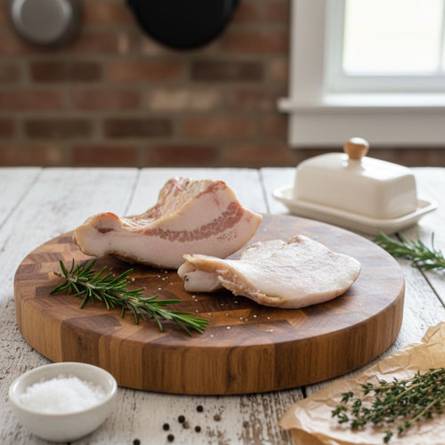 Forest Raised Smoked Jowl Bacon
