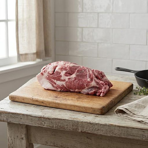 Forest-Raised Pork Shoulder Roast (2–3 lb) from Grey & Bash Farm — Huntsville Food Hub