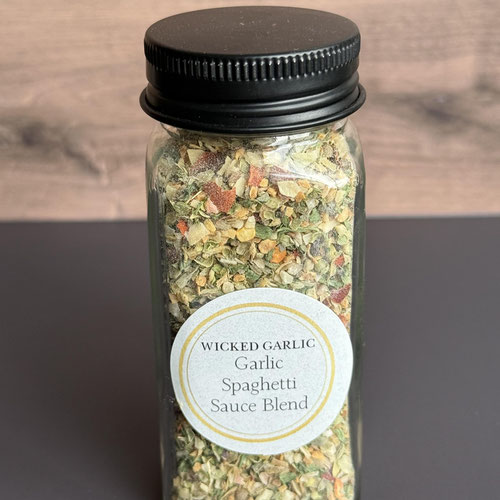 Garlic Spaghetti Sauce Blend from Wicked Garlic — Huntsville Food Hub