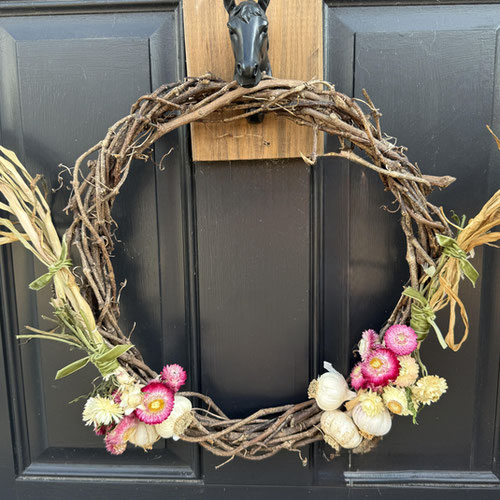 Wreath from Wicked Garlic — Huntsville Food Hub