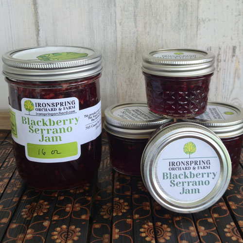 Jam - Blackberry Serrano from Ironspring Orchard & Farm — Huntsville Food Hub