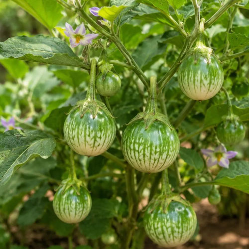 Eggplant - Thai Round from Ironspring Orchard & Farm — Huntsville Food Hub