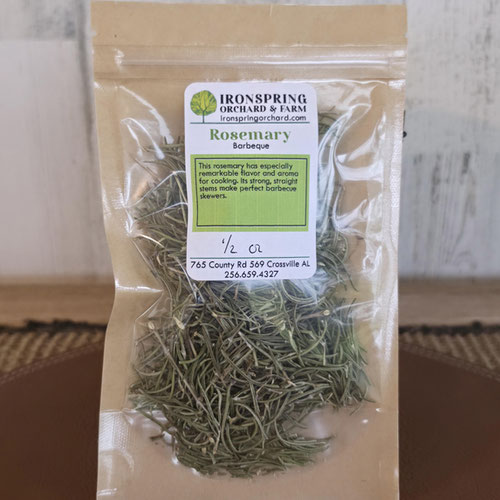 Dried Herbs - Rosemary Barbeque from Ironspring Orchard & Farm — Huntsville Food Hub