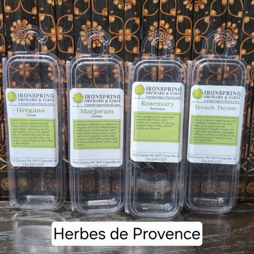 Herb Sampler - Herbes de Provence from Ironspring Orchard & Farm — Huntsville Food Hub