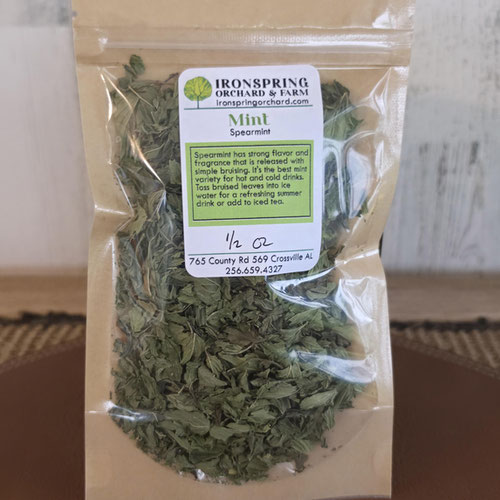 Dried Herbs - Spearmint from Ironspring Orchard & Farm — Huntsville Food Hub