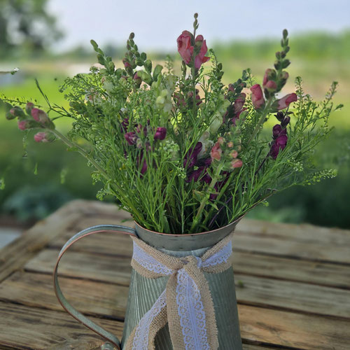 Bouquet - Snapdragons and Cress